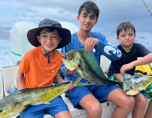 Deep Sea fishing at Turneff Attoll 